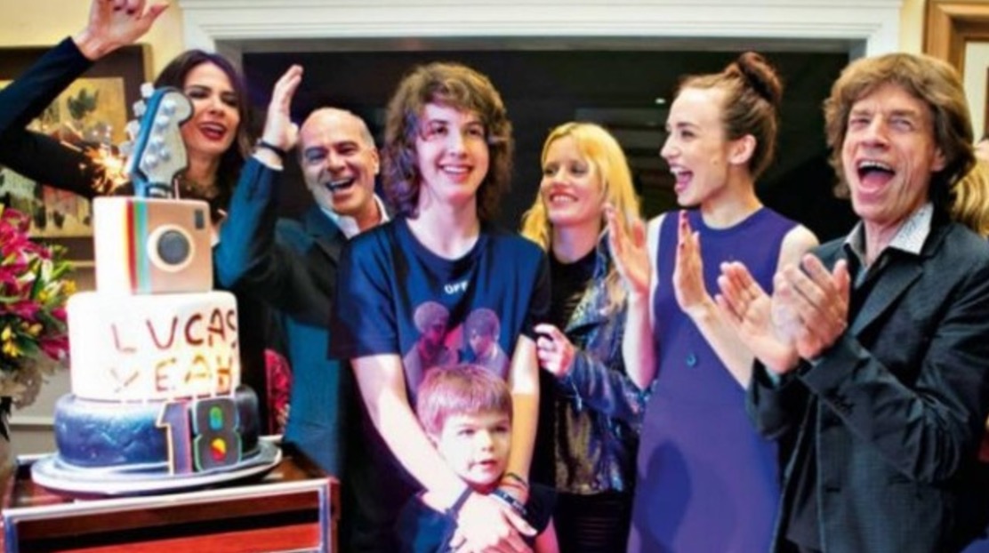  Luciana Gimenez reúne ex Mick Jagger e atual marido em aniversário de herdeiro