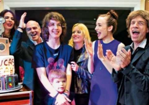  Luciana Gimenez reúne ex Mick Jagger e atual marido em aniversário de herdeiro