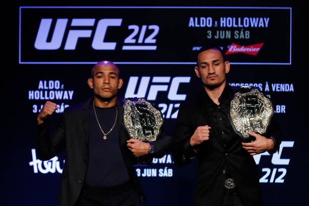 UFC 212: José Aldo e Max Holloway prometem estremecer o octógono neste sábado 