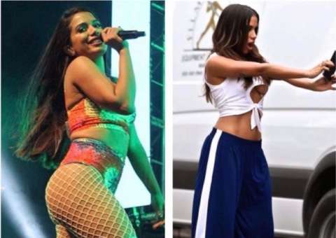 Mayra Cardi mostra antes e depois de emagrecimento de Anitta e impressiona