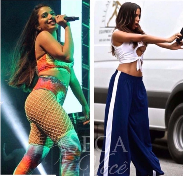 Mayra Cardi mostra antes e depois de emagrecimento de Anitta e impressiona