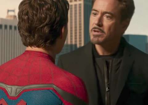    Homem-Aranha confronta Homem de Ferro em novo comercial do filme