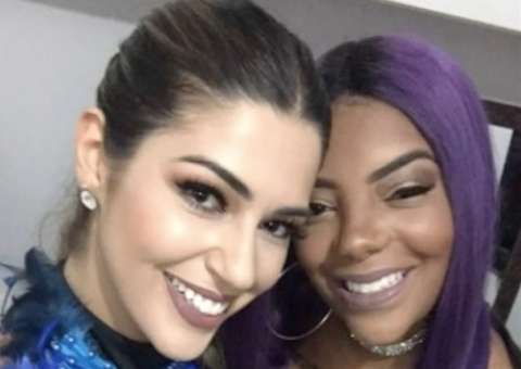 Ex-BBB Vivian tieta Ludmilla durante show de cantora em Manaus; vídeo