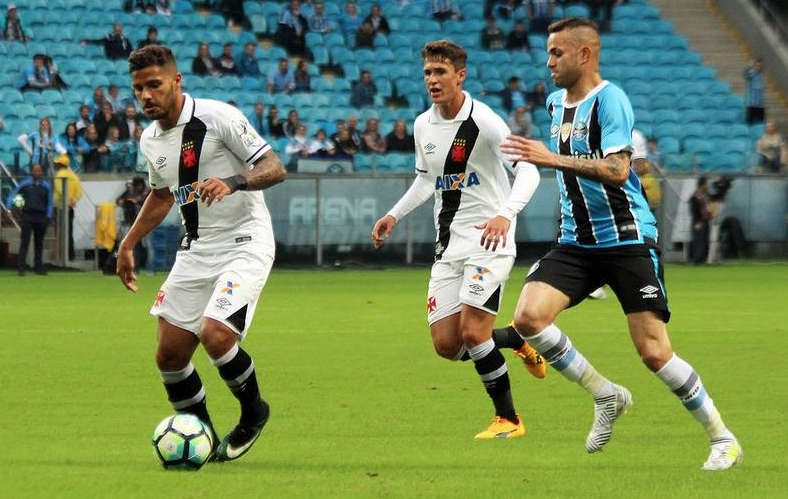 Vasco perde para o Grêmio por 2 a 0