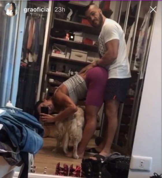 Gracyanne Barbosa e Belo aparecem em foto íntima na web e liberam imaginação