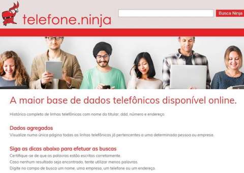 Site divulga nome, telefone, e-mail e endereços de brasileiros