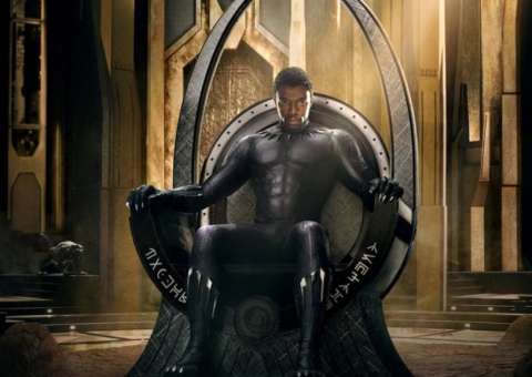 Pantera Negra ganha cartaz e trailer será divulgado hoje à noite