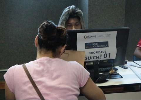 Bolsa Pós-Graduação oferece mais de 6 mil vagas em Manaus  