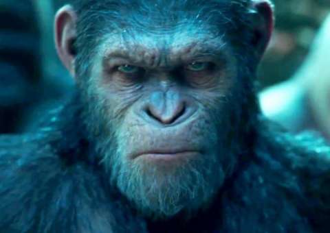 César vai pra guerra no novo vídeo de Planetas dos Macacos