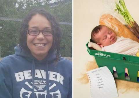 Mulher dá à luz em supermercado sem saber de gravidez e ganha ano de fraldas grátis