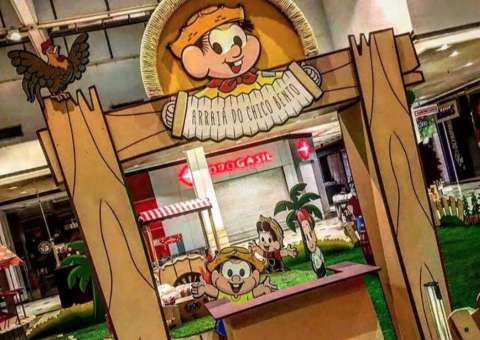 Arraiá do Chico Bento movimenta shopping de Manaus