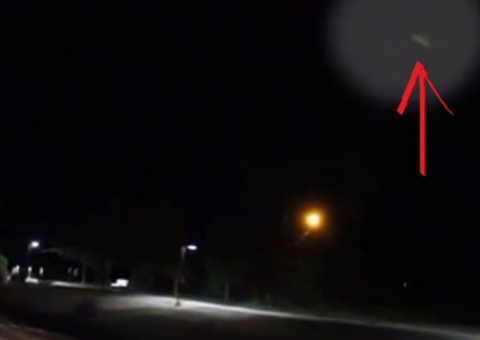 Durante passeio, adolescente grava vídeo e flagra suposto ovni