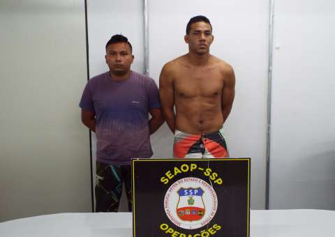 Dupla de foragidos do Compaj é recapturada em Manaus