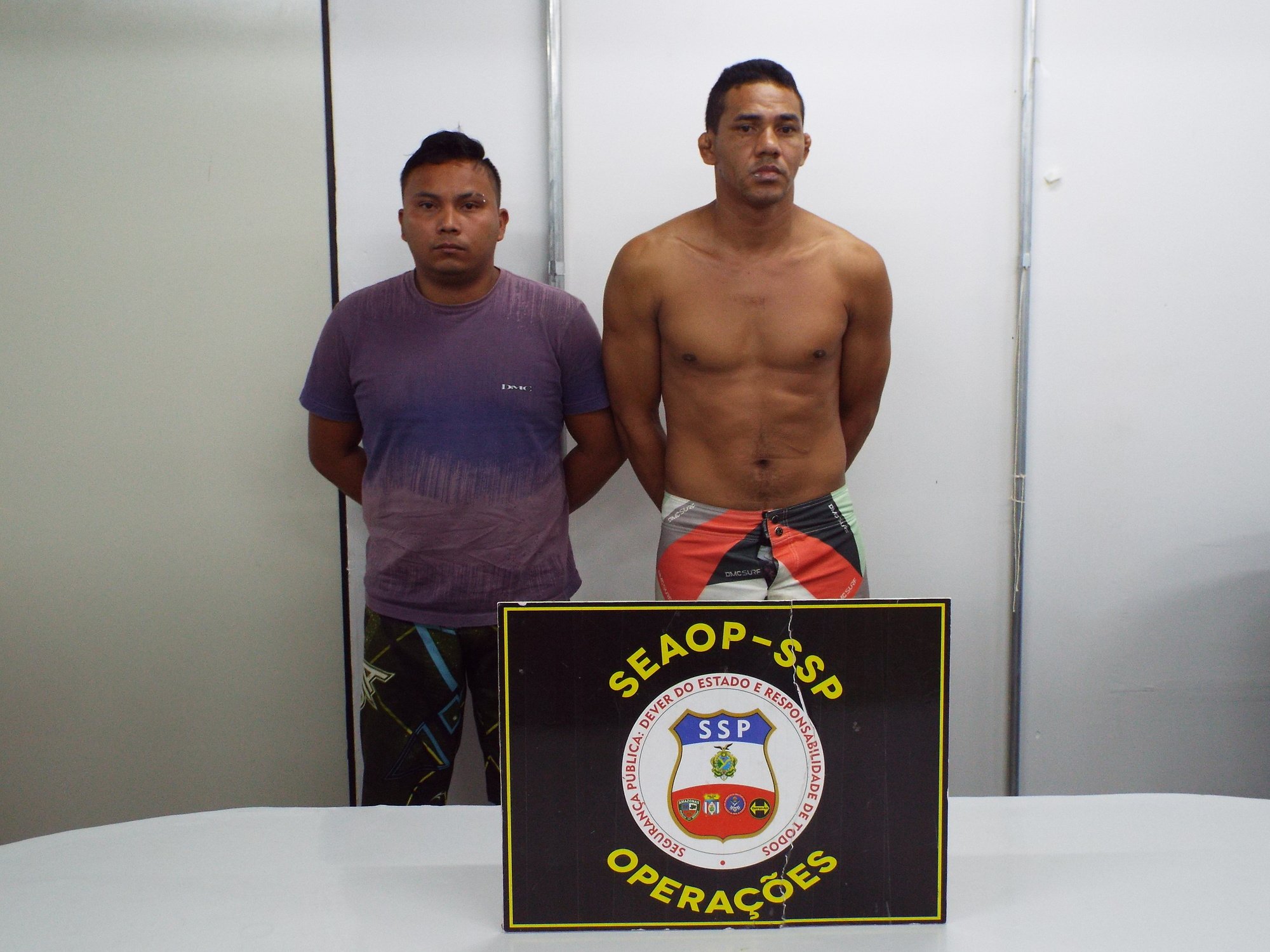 Dupla de foragidos do Compaj é recapturada em Manaus