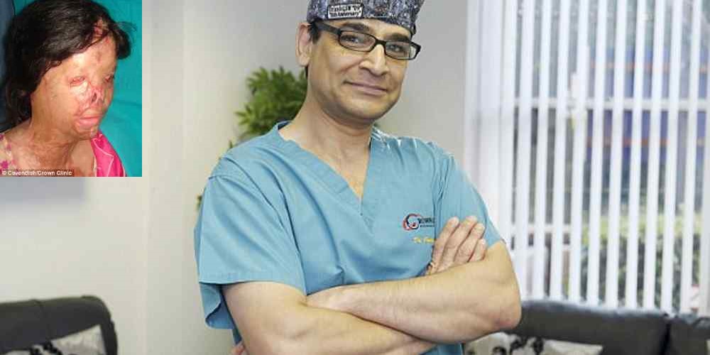 Cirurgião gasta do próprio bolso para reconstruir rostos de mulheres destruídos por ácido