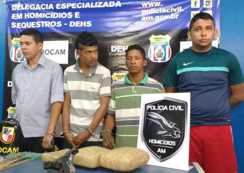 Grupo é preso suspeito de executar traficantes rivais em Manaus