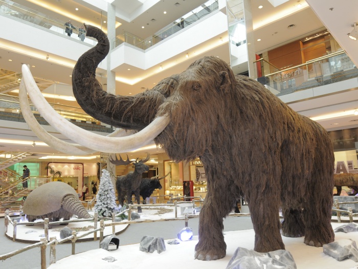 Com réplicas de 8 metros shopping em Manaus recebe Gigantes da Era do Gelo