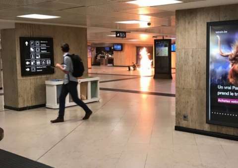 Bruxelas: Explosão em estação de trem é tratada como ataque terrorista   
