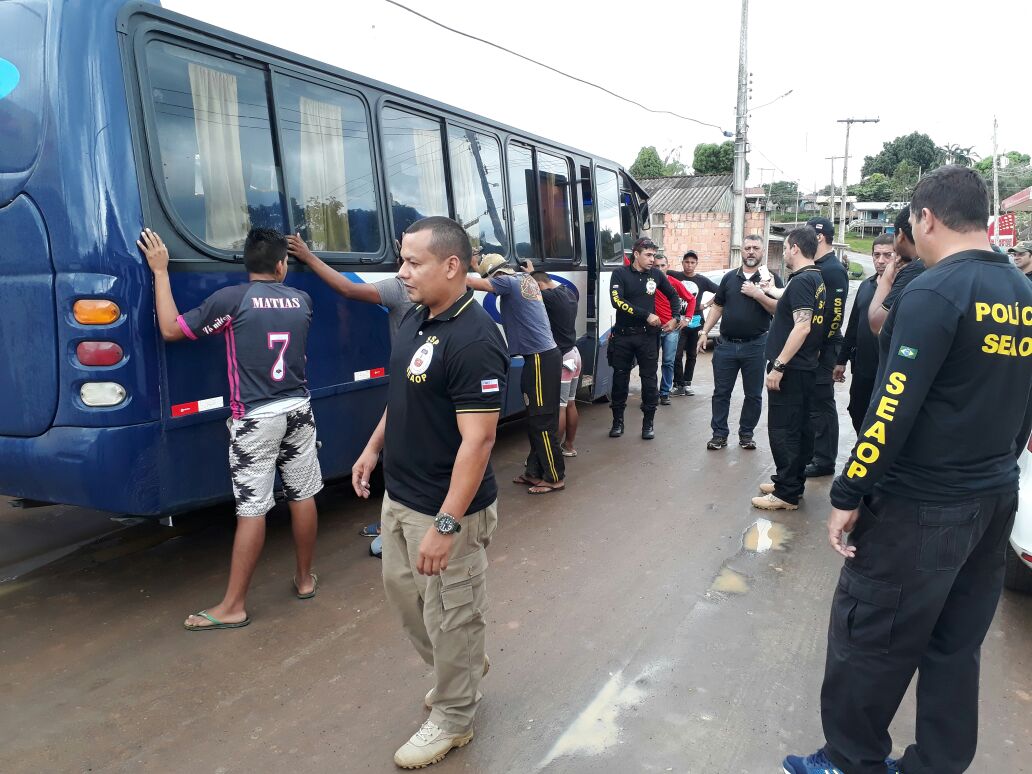 Nove pessoas são presas durante operação da SSP-AM no Careiro