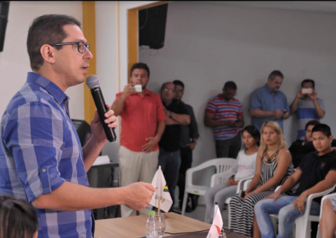 Marcelo Ramos reúne com jovens líderes