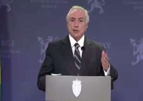 Temer comete gafe e chama rei da Noruega de 'rei da Suécia'