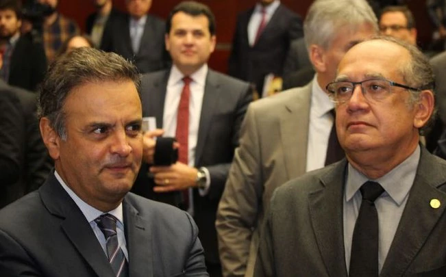 Gilmar Mendes é sorteado relator de inquérito contra Aécio