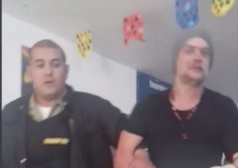 Novos vídeos mostram Fábio Assunção sendo detido após briga e ameaças a populares