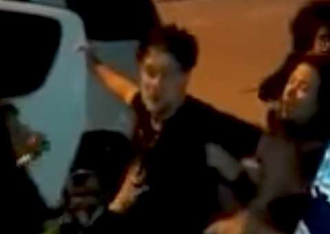 Fábio Assunção se pronuncia ao deixar delegacia após confusões: 'que vergonha'