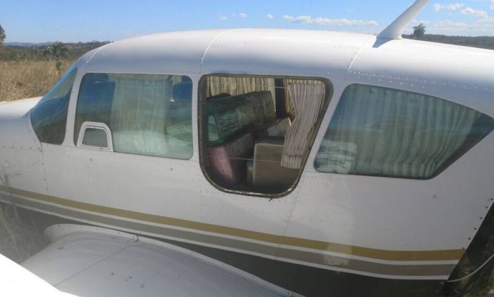 Avião com 500kg de cocaína saiu de fazenda da família do ministro da Agricultura