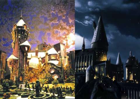 Castelo Rá-Tim-Bum vira  Hogwarts em homenagem da TV Cultura