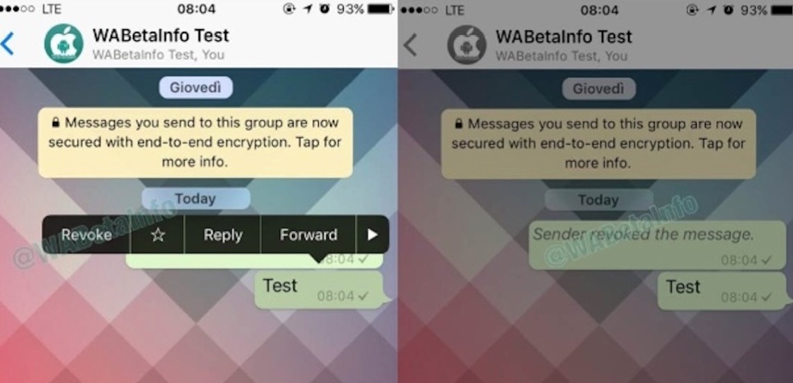   WhatsApp vai permitir anular mensagens já enviadas; saiba como usar 