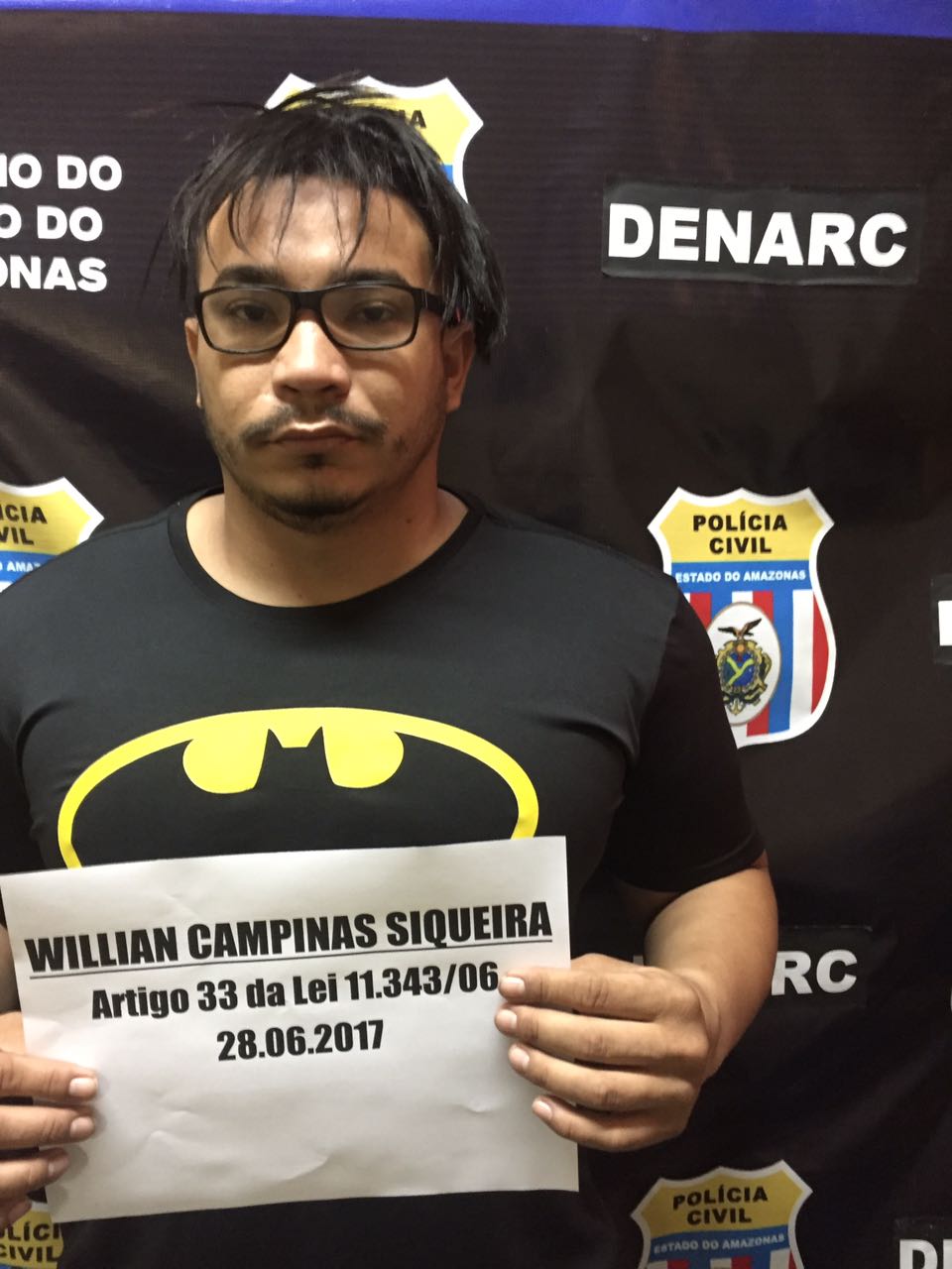 Conhecido como 'Buba', homem é preso com 60 kg de drogas em Manaus