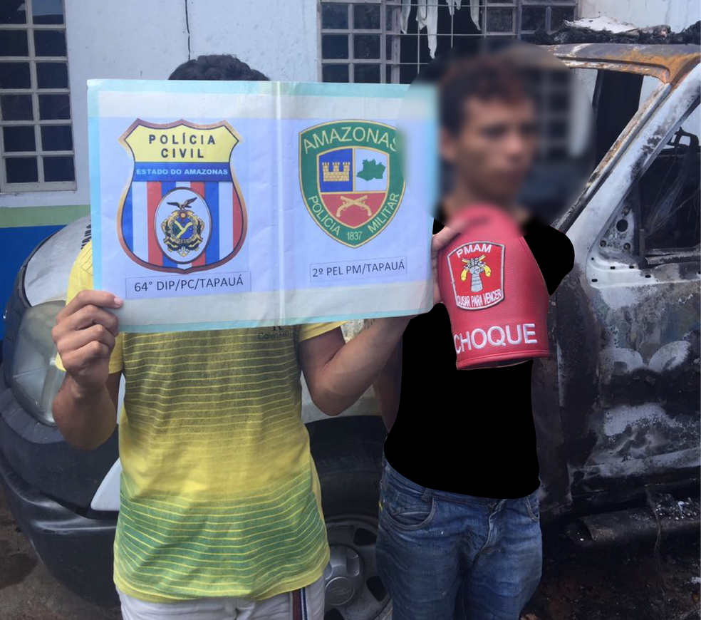 Adolescente incendeia viatura da PM por 'vingança' no Amazonas