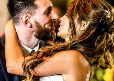 Veja fotos e vídeos do casamento de Lionel Messi e Antonella