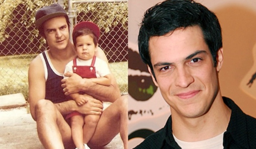  Mateus Solano 'choca' por semelhança em foto do pai 