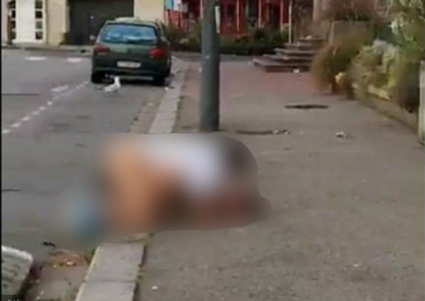 Na calçada, casal é filmado fazendo sexo em plena luz do dia