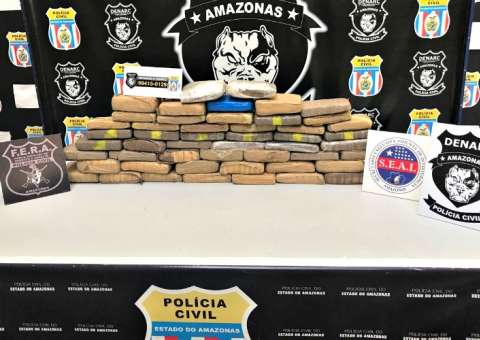 Polícia apreende 55kg de drogas no Porto de Manaus