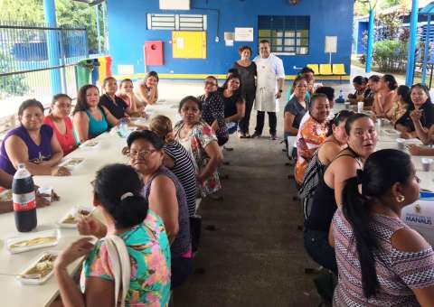 Chef ministra curso para merendeiras da Semed