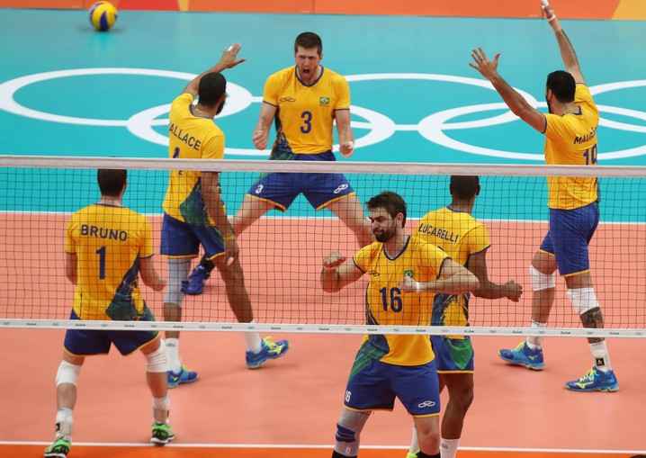 Brasil vence Canadá na fase final da Liga Mundial