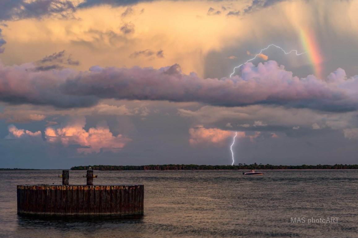 Biólogo registra fenômeno inusitado ao tirar foto de paisagem