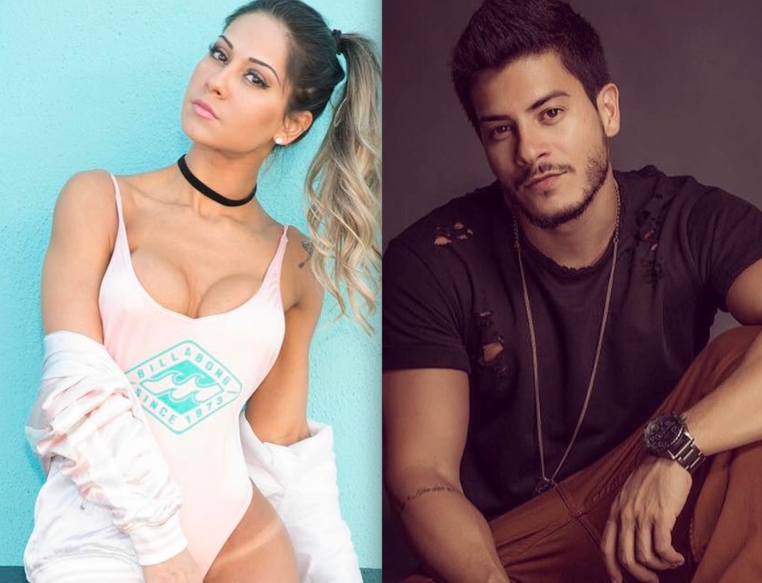 Arthur Aguiar e Mayra Cardi confirmam namoro e se derretem em elogios
