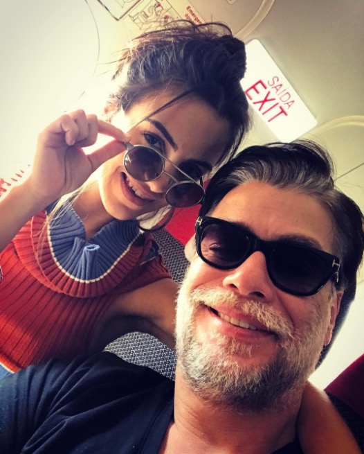  Após escândalos, Fábio Assunção faz viagem para fora do Brasil com a namorada 