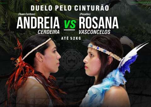 Duelo entre Coari e Rio Preto da Eva vale cinturão no Rei da Selva 9  