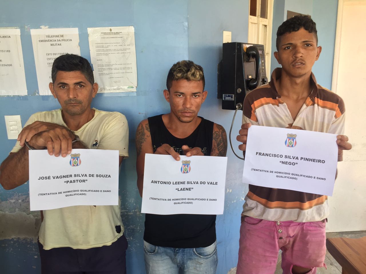 'Pastor' e mais dois são presos acusados de incendiar carro de delegado por vingança no AM