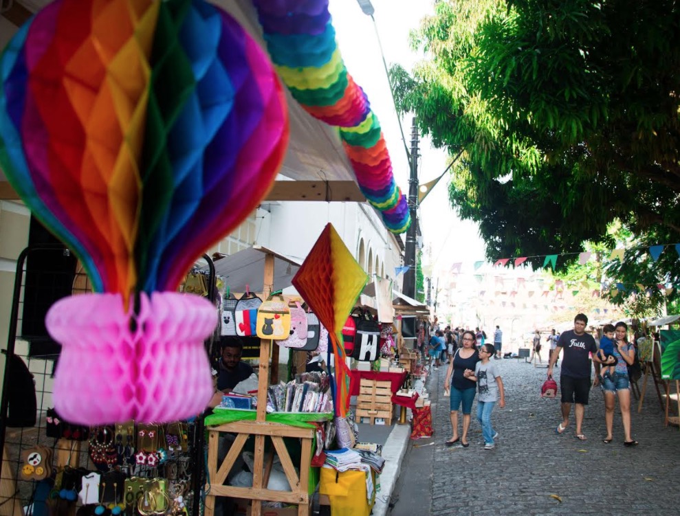 Feira de Rua movimenta Centro Histórico com programação gratuita para todos os públicos