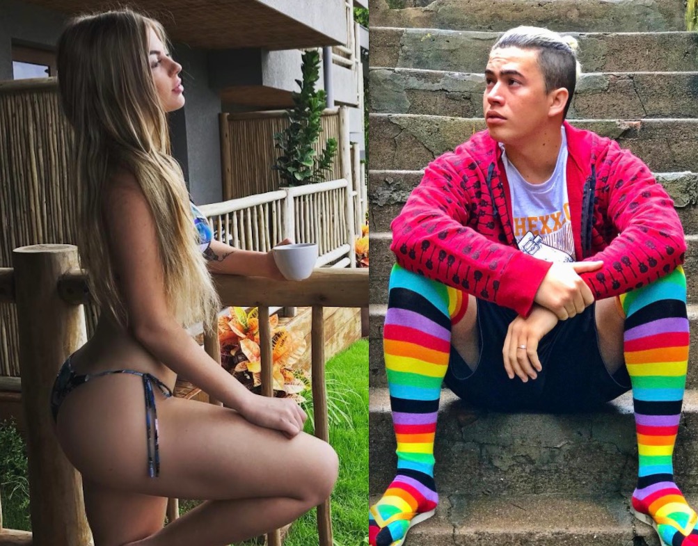 Whindersson Nunes dá lição em seguidor que falou sobre bunda de sua namorada: 'raba'