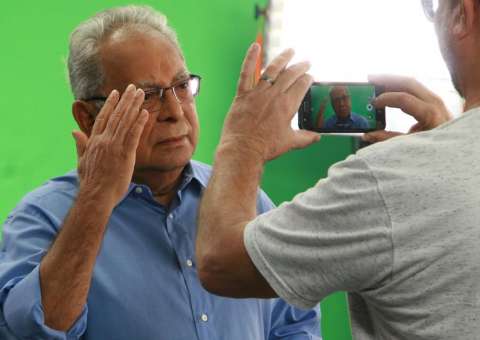 Amazonino Mendes apresenta propostas de governo em programa eleitoral