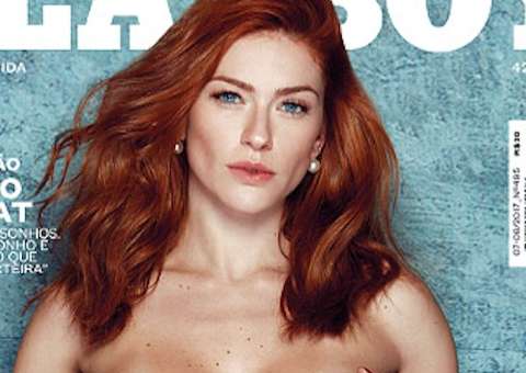 Repórter do 'Domingão do Faustão' posa nua para a Playboy