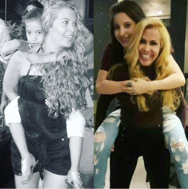 Joelma posta foto rara da filha caçula, Yasmin