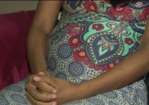 Grávida é raptada, espancada  e tem olhos e boca colados